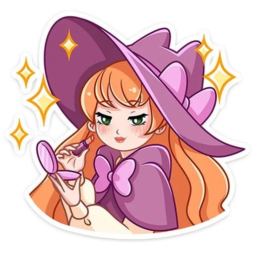 💄 Стикер «Лаванда без надписей» для Telegram
