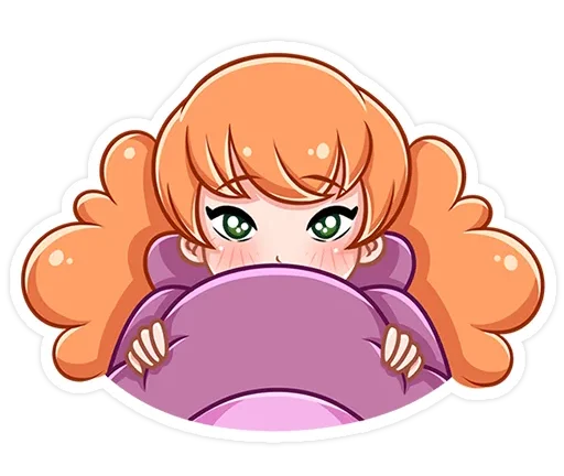 🥺 Стикер «Лаванда без надписей» для Telegram