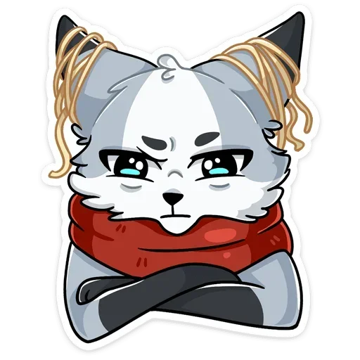 🍜 Стикер «Рейни без надписей» для Telegram