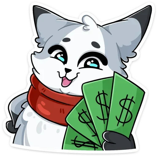 💵 Стикер «Рейни без надписей» для Telegram