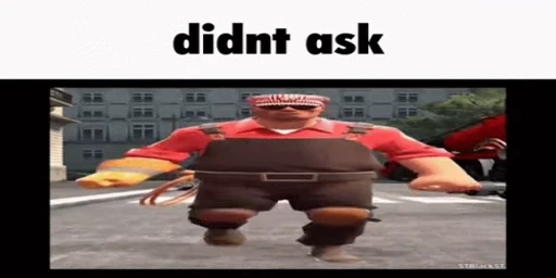 😎 Стикер «tf2 moment» для Telegram