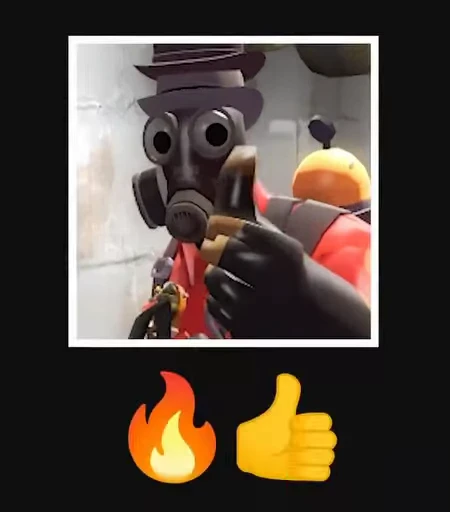 👍 Стикер «TF2» для Telegram