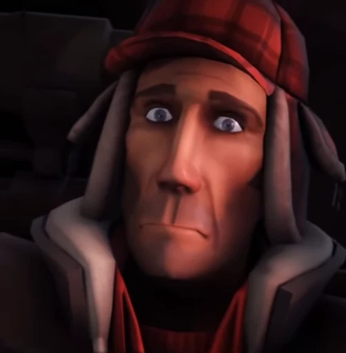 😨 Стикер «TF2» для Telegram