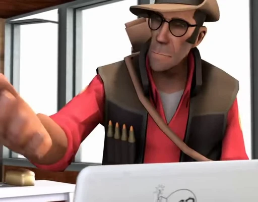 😅 Стикер «TF2» для Telegram
