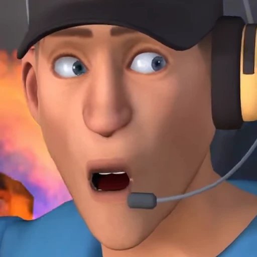 😲 Стикер «TF2» для Telegram