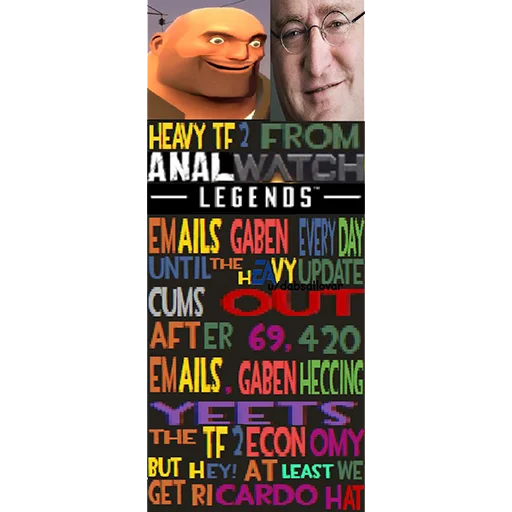 🎩 Стикер «TF2 Cringe Memes» для Telegram