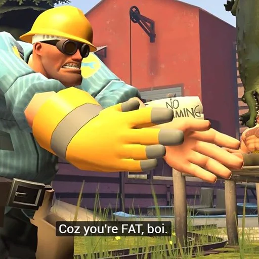 😠 Стикер «TF2 Cringe Memes» для Telegram