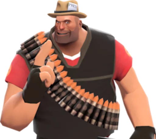 😎 Стикер «tf2heavy» для Telegram