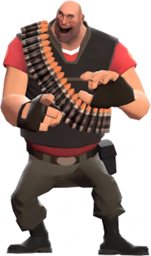 😀 Стикер «tf2heavy» для Telegram