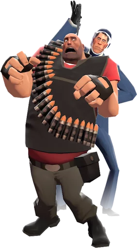 😖 Стикер «tf2heavy» для Telegram