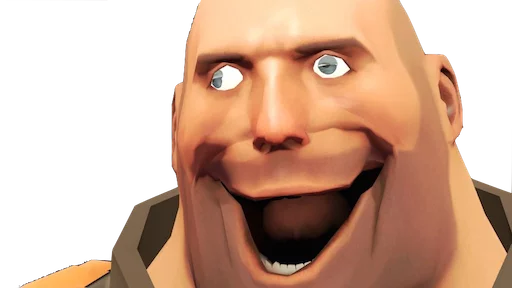 😀 Стикер «tf2heavy» для Telegram