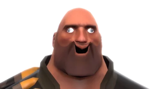 😯 Стикер «tf2heavy» для Telegram