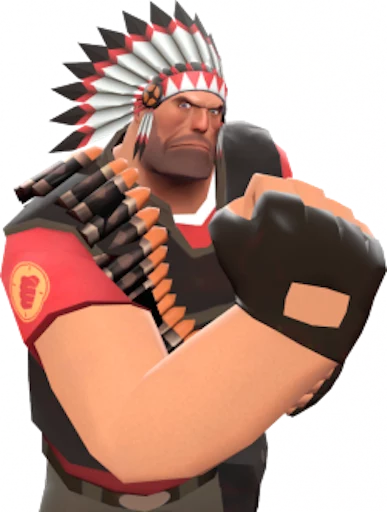 😠 Стикер «tf2heavy» для Telegram