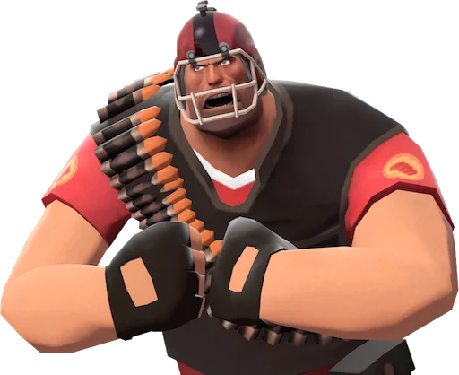😠 Стикер «tf2heavy» для Telegram