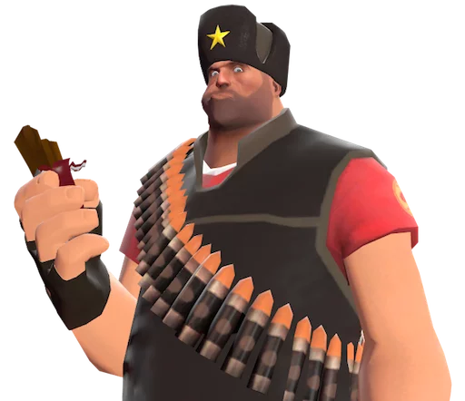 🍫 Стикер «tf2heavy» для Telegram