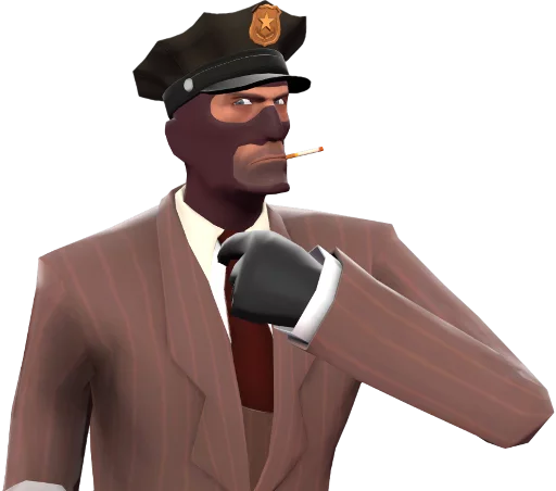 👮 Стикер «tf2 jpeg» для Telegram