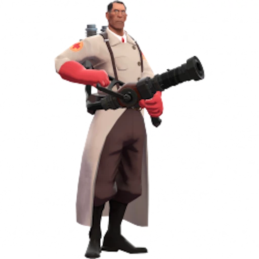 😠 Стикер «team fortress 2 medic» для Telegram