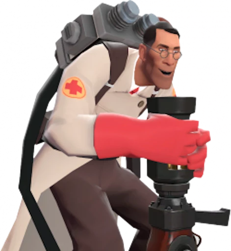 😀 Стикер «team fortress 2 medic» для Telegram
