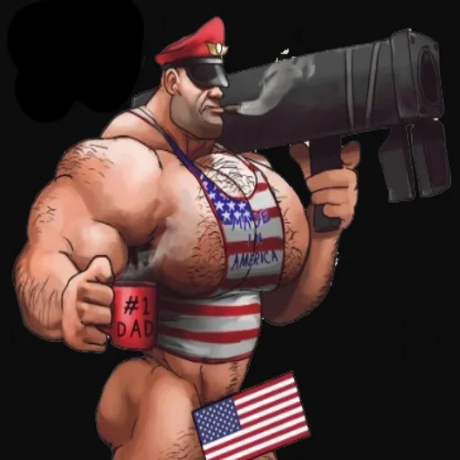 💪 Стикер «MGEbrother» для Telegram