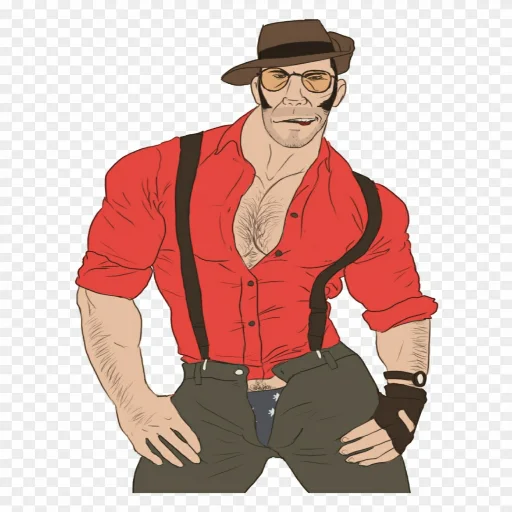 💪 Стикер «MGEbrother» для Telegram
