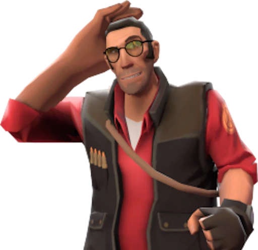 😏 Стикер «tf2 sniper» для Telegram