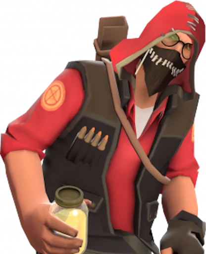 😠 Стикер «tf2 sniper» для Telegram