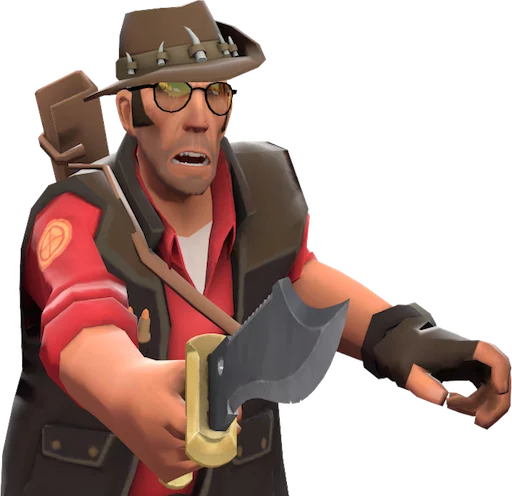 🔪 Стикер «tf2 sniper» для Telegram