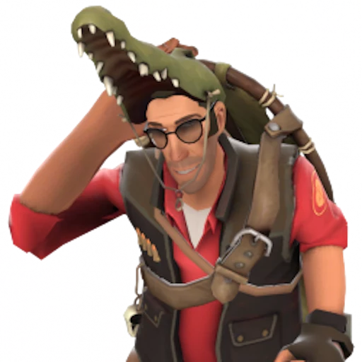 😎 Стикер «tf2 sniper» для Telegram