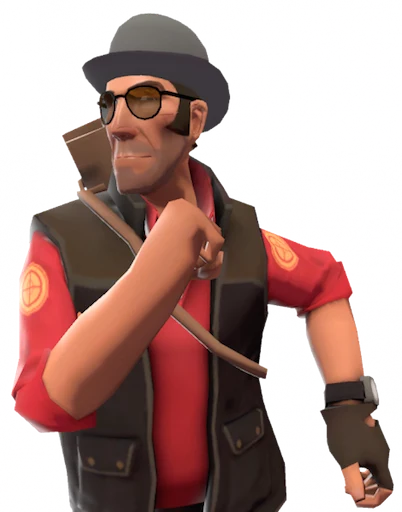 😏 Стикер «tf2 sniper» для Telegram