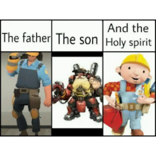 👨‍👩‍👦 Стикер «TF2 sprays I stole» для Telegram