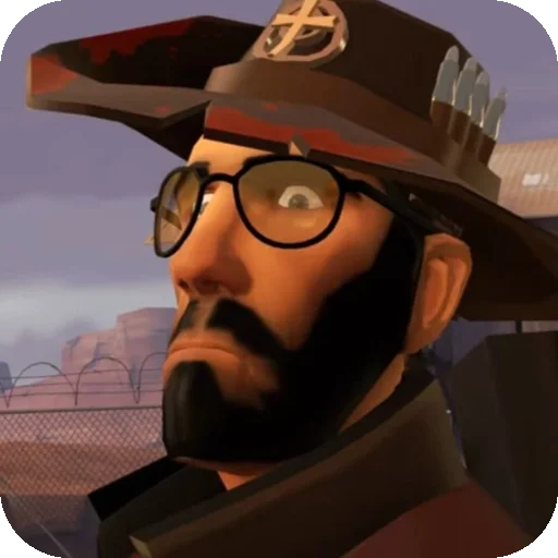 👓 Стикер «TF2 / Team Fortress 2» для Telegram