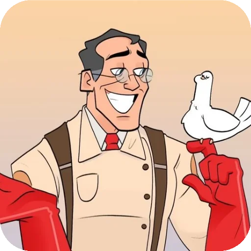 👄 Стикер «TF2 / Team Fortress 2» для Telegram