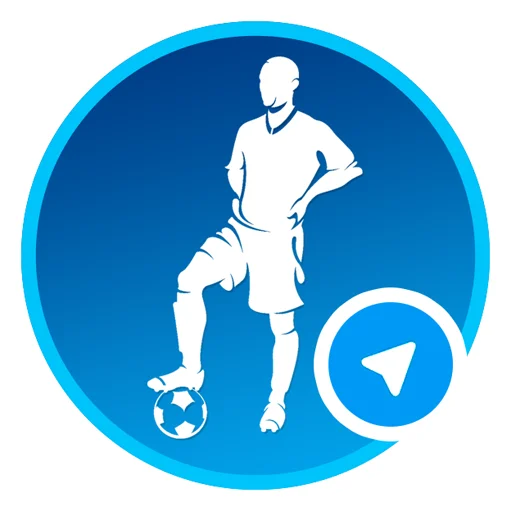 🔵 Стикер «Футбол» для Telegram