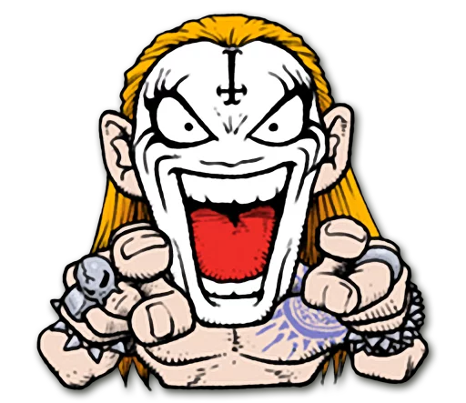 💀 Стикер «Headbangers» для Telegram