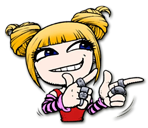😬 Стикер «Headbangers» для Telegram