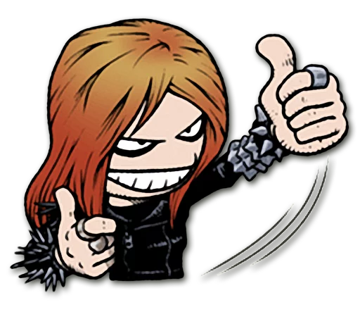 👍 Стикер «Headbangers» для Telegram
