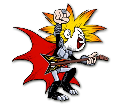 ✊ Стикер «Headbangers» для Telegram