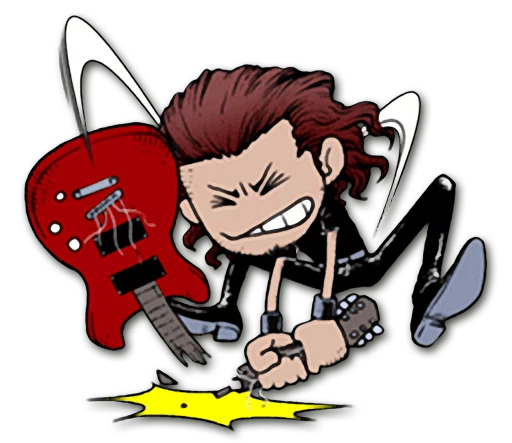 💥 Стикер «Headbangers» для Telegram