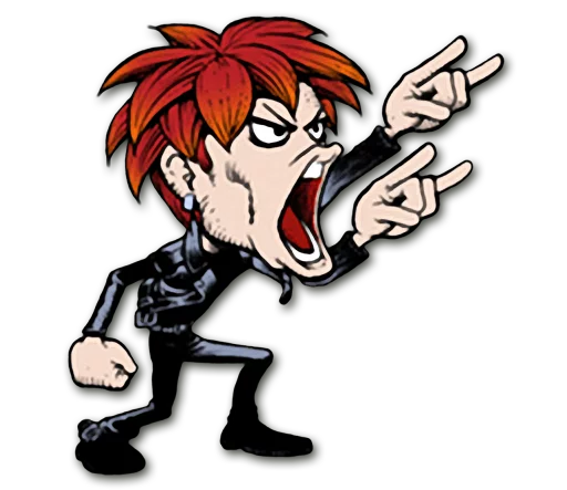 🤘 Стикер «Headbangers» для Telegram