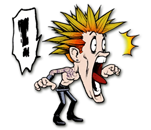 😳 Стикер «Headbangers» для Telegram