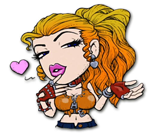 😘 Стикер «Headbangers» для Telegram