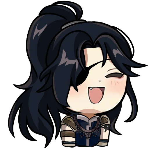 ☺ Стикер «tgcf x genshin» для Telegram
