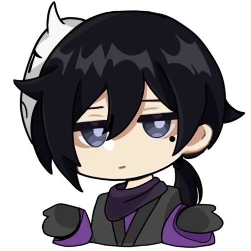 😕 Стикер «tgcf x genshin» для Telegram