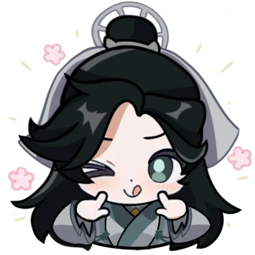 😋 Стикер «tgcf x genshin» для Telegram
