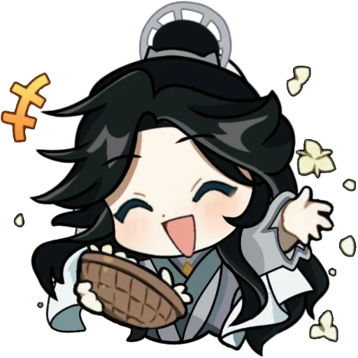 Стикерпак tgcf x genshin для Telegram