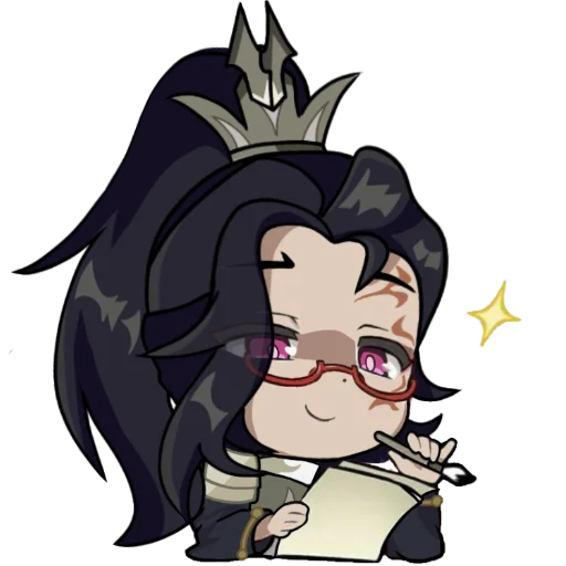 😏 Стикер «tgcf x genshin» для Telegram