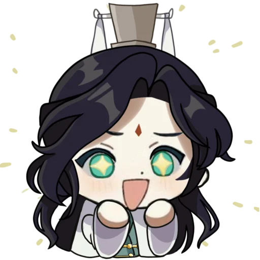 🤩 Стикер «tgcf x genshin» для Telegram