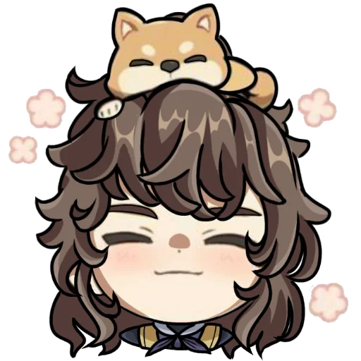 😊 Стикер «tgcf x genshin» для Telegram