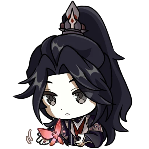 😶 Стикер «tgcf x genshin» для Telegram
