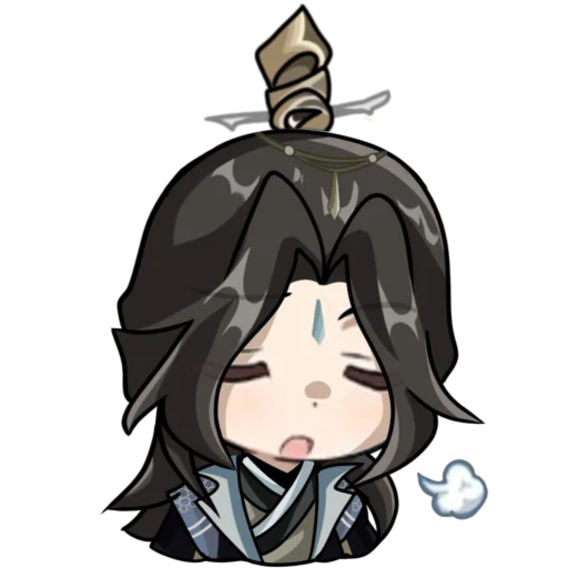 😒 Стикер «tgcf x genshin» для Telegram